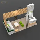 IZEXPO 30mins EASY setup GIRL portable trade show booth design 20x20 exhibition display equipment for fairs