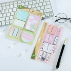 Custom Design flip Full Set Sticky Wholesale Memo block Note Pad