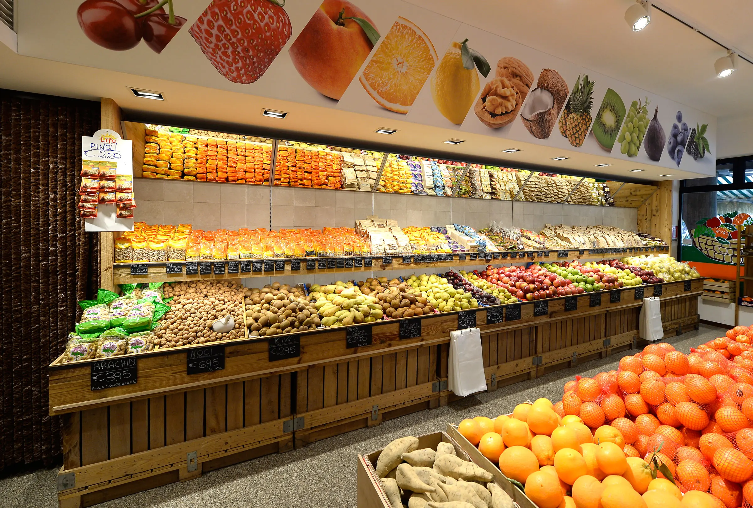 grocery store furniture vegetable display rack fruit display