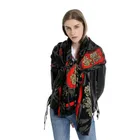 New Chain Pattern Cashmere Scarf Wrap Warm Pashmina Shawl