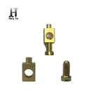 Light HPb59 Brass Screw Terminals For CPB Welding Switch Socket Light Earth Terminal