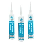 Stainless steel bonding adhesive one component structure silicone sealant for container sealing