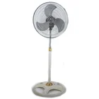 18 inch ac dc 45w 220 voltage (v) 180 degree oscillating industrial electric adjustable aircool antique stand fan