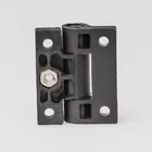 Hinge Black Black Hinge Hengzhu Hinge Manufacturer HL079 Mini Plastic Hinge 108 Degree Matt Black Adjustable Torque Hinge