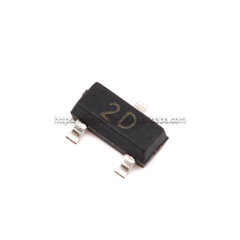 2d Sot23 3 Pnp Triode Transistor Mmbta92 A92 Surface Mount Pcb