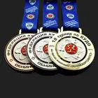 Zinc Alloy Design Your Own Medal Round Spinning Sport Running Finisher Zinc Alloy Metal Medal