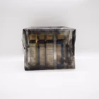 Custom Christmas hallowmas mystical design High Quality Clear PVC Cosmetic Bag