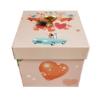 Custom Design Romantic Surprise Explosion Box Valentine Gift Box