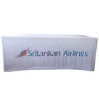 Custom Logo Polyester Table Cloth Table For Trade Show Exhibition