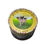 China wholesale cheap round box wooden coloured matches safety matches