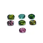 Natural Loose Gemstone Green Tourmaline Crystal For Low Prices
