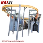 Q38 Overhead Hanging chain type shot blasting machine / Sand Blasting cleaning Equipment