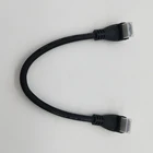 90 degree 19+1 Pure Copper 25cm Male to Male HDMI Cable Support 4K 1080p HD Resolution