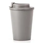 350 ML plastic reusable double wall cup of coffee