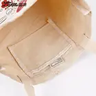 Newest Fashion Wholesale Reusable Fabric cotton canvas tote bags with cuesom printed logo