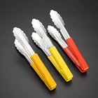 China factory supplied top quality wholesale stainless steel mirror polish food tongs with hollow handle cheap price