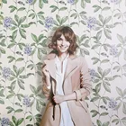 Good Bloom Flower Leaves Nonwoven Wallpaper BG19