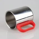 Hot sale customized double wall 18/8 metal travel coffee mug stainless steel