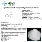 Benzyl Chloride Benzyl Chloride Benzyl Triethylammonium Chloride CAS NO 56-37-1