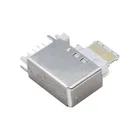 Degree Free Sample 3A Current 16P USB 3.1 Type C 90 Degree DIP Plug-in Type A 16pin Usb Type C Connector PCB