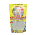 Custom Printed Stand Up Pouch Ziplock Reusable Gummy Bear packaging Gummy Bag