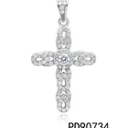 925 sterling silver pendant and charms gold or rhodium plated women jewellery micro paved CZ for party or anniversary