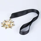 Award High End Metal Russia Honor Award Medal Rhinestone Enamel Military Medals