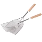 Stainless Steel Deep Fry Basket Round Wire Mesh French Chip Frying Serving Food Presentation Tableware Food Strainer