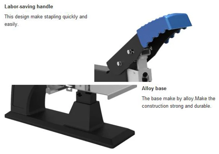 SH03 Manual Flat Saddle Stapler Machine Book Perfect Binding Machine