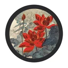 Round Shape Photo Frame Hanging Wall Set Decorative Art Picture Frame Artwork Frame Chinese Picture Display