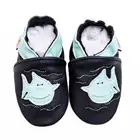 Baby Boys' Crawling Slippers Infant And Toddler Pre-Walker Shoes Soft Leather Suede Sole First Walking Moccasins Non-Slip