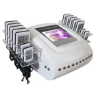 High quality lipolaser diode laser microcurrent facial body slimming salon beauty machine