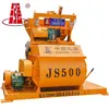 Planetary Concrete mixing JS500 Cement Mixers With electronic Engine mobileTwin-Shaft Concrete Mixer multifunction
