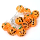 The Special Pumpkin lantern string Light Hotel Christmas Party Wedding Child Room Holiday Decoration Lighting