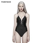 ws-288 Personality Sexy Gothic Swimsuit sexy stretch women swimwear