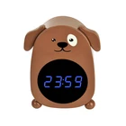 Desk and Table Digital Alarm Clock with charger LED Digital & Analog Clock with Metal Case Animal Clock Rechargeable