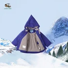 Jungle times Waterproof 3 in 1 fashion ski jacket,children ski suit,keep warm ski jacket