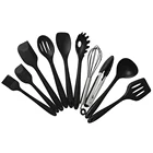 Wholesale Non-stick Food Grade FDA Standard Silicone Kitchenware Cooking Accessories Utensil Set