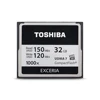 32GB Exceria Compact Flash Memory 1000x R150mb/W120mb CF 032GTR8A For Toshiba