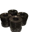 3/4 Inch Thickness 0.6mm High Tensile Regular Duty Black Painted Strapping Steel For Packing
