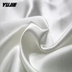 Hot Sale Crepe Satin Plain Crepe Satin Silk Fabric Charmeuse 100%silk women for free masx