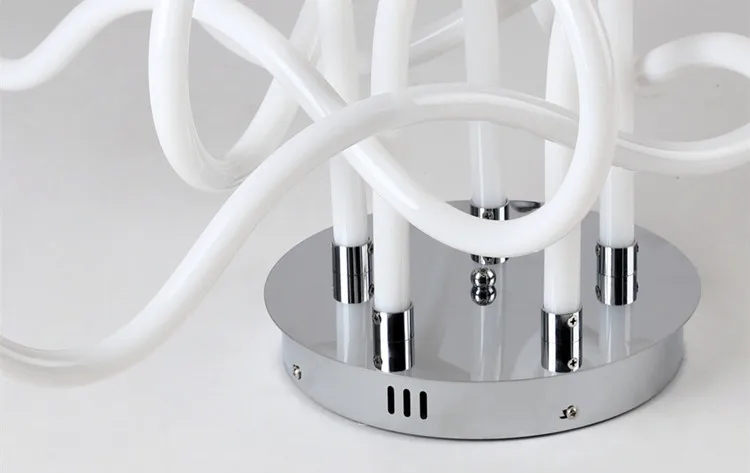 Nordic modern creative led ceiling lamps surface install acrylic fancy ceiling lights for dining room