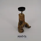 Natural Wood Stick Wood Custom Wholesale Natural Wood Root Candle Stick Crafts For Home Deco
