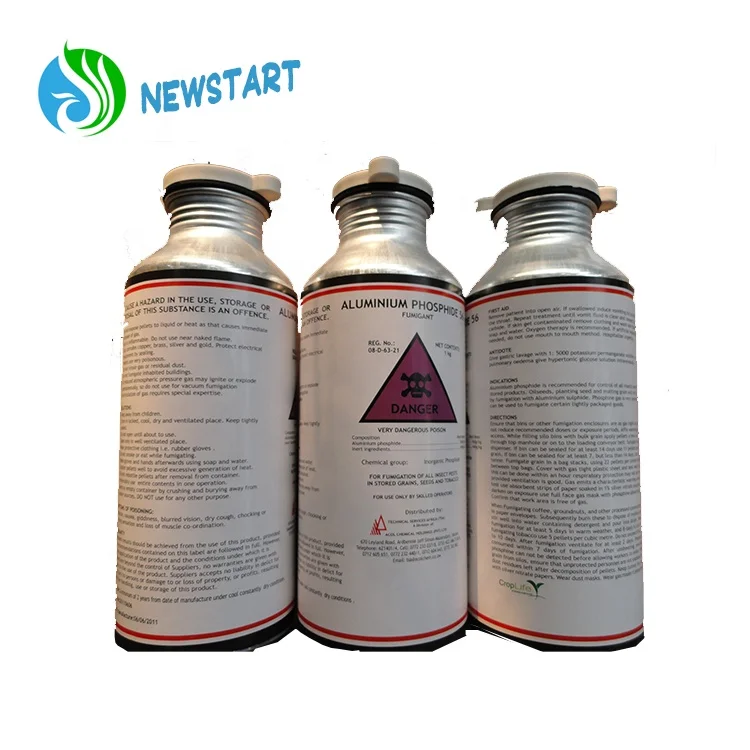 Phostoxin 56 aluminio fosfuro de aluminio fosfato 56% Tablet trigo pastillas granero uso