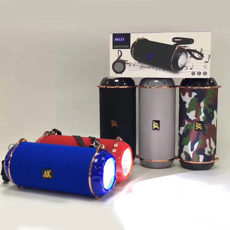 LED Lights Shoulder Strap Speaker Lights Bluetooth Speaker Wireless Phone Hands-free USB Interface Mobile Charging Audio Wholesa - ANKUX.COM