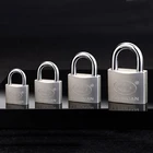 Door Lock Padlock Lock Sample Available High Quality Active Demand Door Padlock Sliver Color Painted Iron Lock