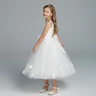 Flower Girl Dresses Dress White Ball Gown Kids Flower Girl Dresses Kids Birthday Weddings Holy Communion Dress