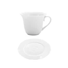 Wholesale custom logo ceramic bone china cappuccino latte espresso coffee cup and saucer sets 100/200 CC