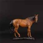 wholesale collectible metal brass horse figurine statues acual size