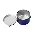 Packaging Diy Making Wholesale Heart Shape Metal Printed Container Custom Box For 4oz Round 6 Oz Tin Empty Candle Can